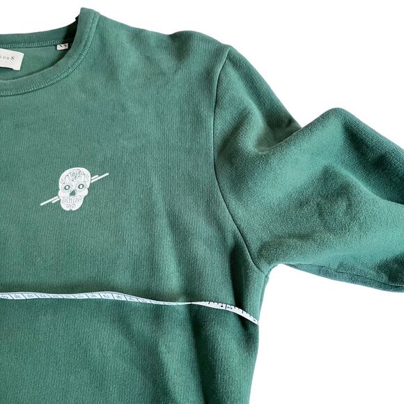 SuspiciouS Antwerp unisex Sugar Scull sweatshirt size XS - Picture 4 of 7